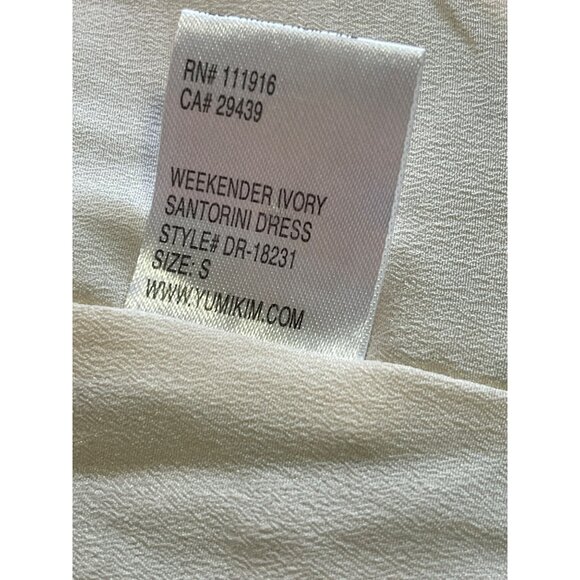 Yumi Kim Floral Hydrangea Wrap Midi Dress Size Small NWT - Picture 7 of 8